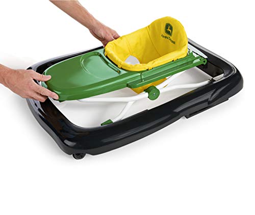 Bright Starts John Deere 4-in-1 Gator Green Baby Activity Center & Push Walker with Removable Interactive Steering Wheel Toy, 6 Months and up by Bright Starts - Image 7