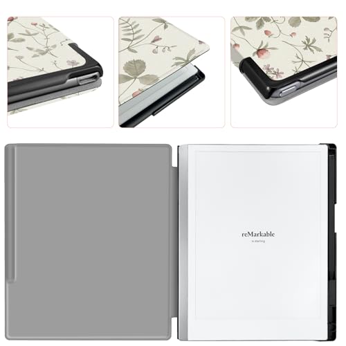 Aippdo Case for Remarkable 2 Paper Tablet 10.3" 2020 Released,Lightweight and Hard Back Shell Protective Book Folio Cover with Built-in Pen Holder,Comes with Remarkable 2 Pen Tips. by Aippdo - Image 2