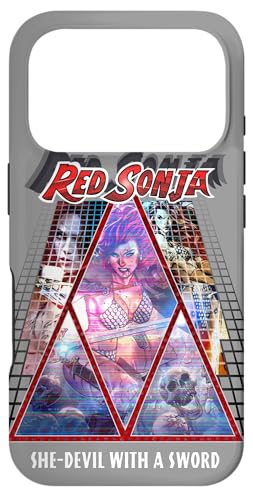 Red Sonja �|�X�^�[ �V���Z�E�F�[�u �Ԗ� �G�s�b�N �T�C�o�[�p���N 80�N�� ���g�� �X�}�z�P�[�X iPhone 17 Pro �p