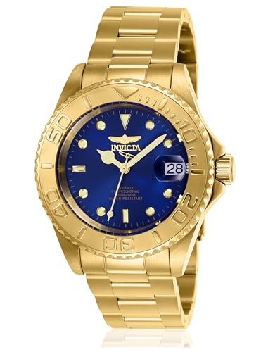 Invicta Men's Pro Diver 40mm Gold Tone Stainless Steel Automatic Watch, Gold (Model: 26997)