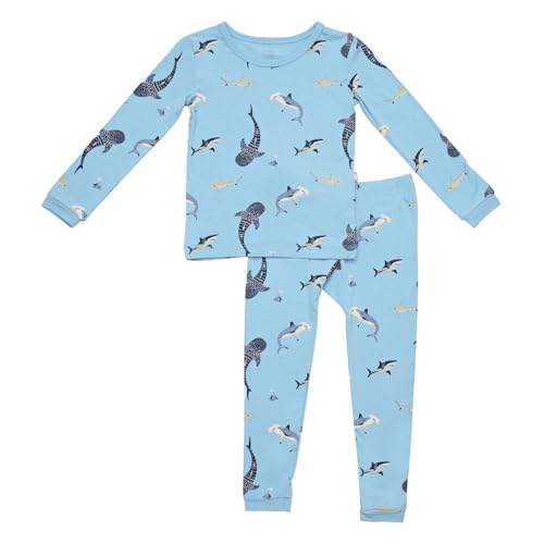 Image of KYTE BABY Toddler Pajama Set - Pjs for Toddlers Made of Soft Bamboo Rayon Material