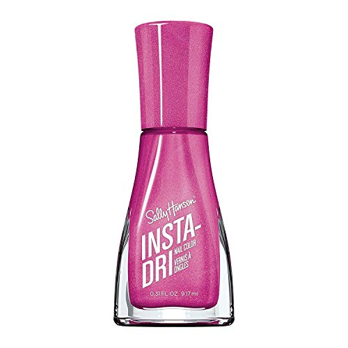 Sally Hansen Insta-Dri 1 Stroke-1 Coat-Done. Nail Polish, Pumped Up Pink, Pink Shades - 9.17 ml