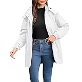 【Blouson Femme Hiver Stylisé】Ce manteaux femme de style décontracté peut être porté avec des t-shirts, des tops, des pulls, des hoodie et se combine facilement avec des jeans, des leggings, des baskets ou des bottes, parfait pour toutes les occasions comme les loisirs, la vie quotidienne, les vacances, les fêtes, le travail, l'extérieur, Noël et plus encore.