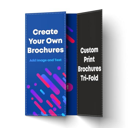 Custom Printing Tri Fold Gloss Brochures and Flyers - Add,