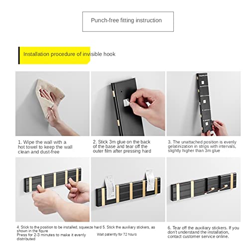 Crochets muraux noirs indispensables pour organiser la douche