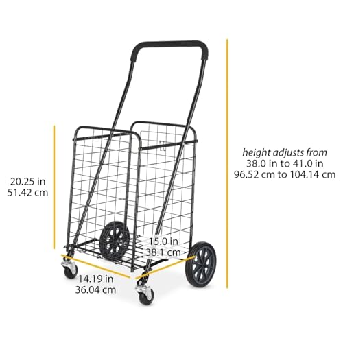 Chariot utilitaire réglable en acier robuste, chariot multifonction durable - 5
