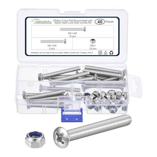 METALLIXITY ێM˂ M6 x 50 {g ibg \t vXlW {g 304XeX| 20{ [P[Xt ƓdiC ؍H H ԗp Vo[
