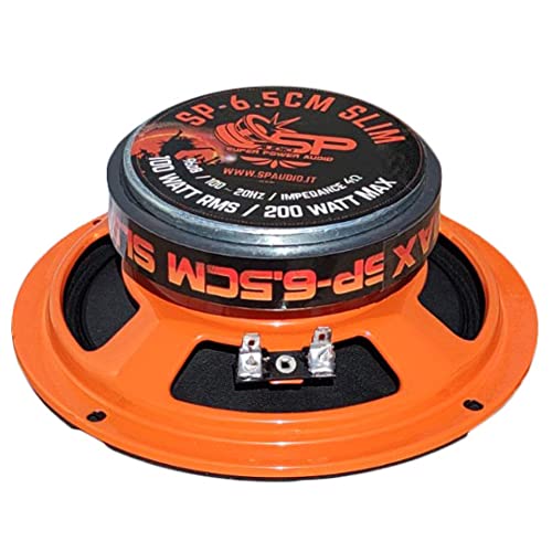 2 SP AUDIO SP6.5CM-SLIM midrange altoparlanti