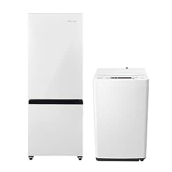 新生活応援家電／ハイセンス120L冷蔵庫／TOSHIBA全自動洗濯機5kg ハイセンス 新生活応援セット 家電2点セット (162L冷蔵庫 5.5kg