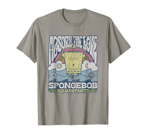SpongeBob SquarePants Absorb The Love Poster T-Shirt