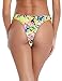 RELLECIGA Women's Cheeky Brazilian Cut Bikini Bottom (Large, Jungle)