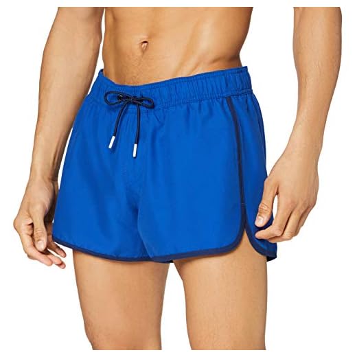 G-STAR RAW Herr Carnic Solid One Piece baddräkt, Hudson Blue A505-1855, S