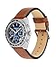 COACH Charter Men's Chronograph Quartz Watch – 39 mm Stainless Steel Case – Calfskin Strap – Essential Accessory, Gift for Him