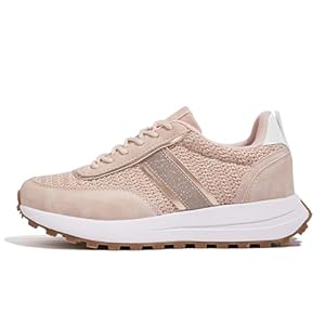 LUCKY STEP Women Platform Walking Shoe Fashion Retro Classic Casual Trainers Braided Rhinestone Sneakers Tennis Running Walking Shoes