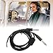 Aviation Headset Replacement Cable for David Clark AVCOMM Dual GA Plug Aviation Headphone DIY Cable 6.6ft