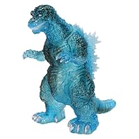 キャラクターコンテンツプロダクション(Ccp) BIGレトロソフビシリーズ ゴジラ（2001）ヒートクリアブルー Ver. 約250mm PVC(ソフビ)製 塗装済み完成品フィギュア