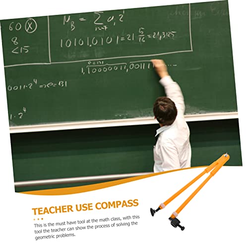 Tofficu Instrumento de demonstração de geometria bússola marcenaria círculo ferramentas acessório pa