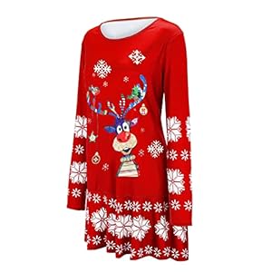 Gebreide jurk voor dames, herfst, grote maten, winter, nieuwe lange mouwen, kerstcasual, sexy jurk, satijnen jurk, lange mouwen, maxi-partyjurk, sexy en elegant, gebreide jurk, herfst, winterjurk, dames, A-lijn