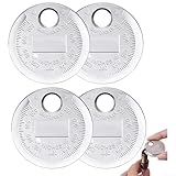 Automobil-Zündwerkzeug, Zinklegierung, Funkenspaltmessgerät mit definierter Skala für wiederholbare Spalteinstellungen in Motorwerkstätten (4 Stück)