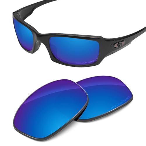 Image of Performance Lenses Compatible with Oakley Fives Squared OO9238, Polarized, UV Protection, Anti-Scratch