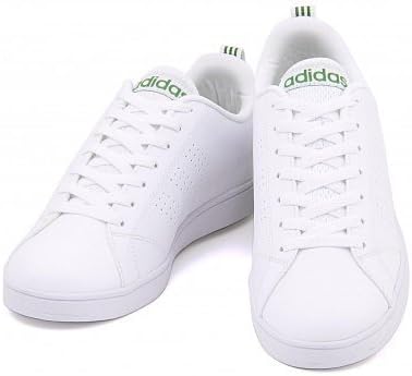 Amazon アディダス メンズ オールラウンド ローカット スニーカー シンプル ベーシック バルクリーン Valclean F ランニングホワイト ランニングホワイト グリーン 30 0cm Adidas アディダス スニーカー