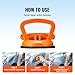 VEVOR Car Dent Puller, 3 Pack Dent Remover Tools, Dent Removal Kit Suction Cup for Paintless Car Body Dent Repair, Glass, Tiles, Screen, Mirror, Objects Moving and Lifting, with Gloves and Cloth