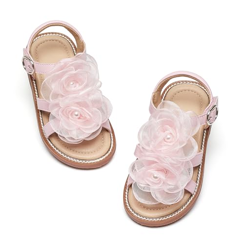 Image of Kiderence Toddler Girls Sandals Little Girls Kids Shoes Girls Sandals Toddler