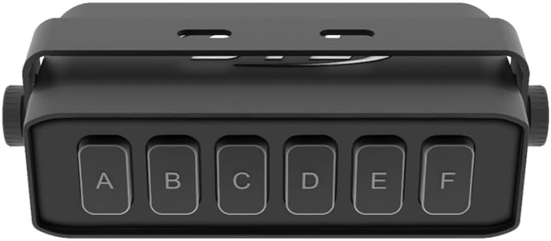 Caixa de controle SpeedTech Lights com 6 interruptores para acessórios 12 V – Kit