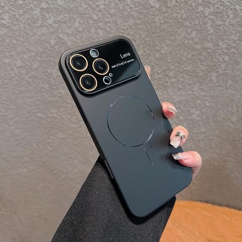 Coque silicone liquide iPhone 11 Pro Max étui magnétique antichoc housse souple