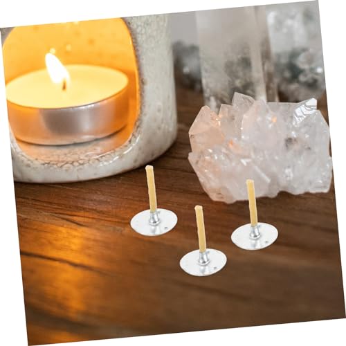 Mechas para velas Holibanna 1.18 in metal 100 pcs miniatura 4