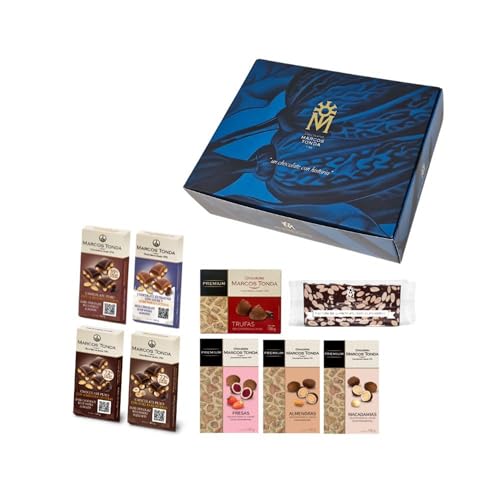 Chocolates Marcos Tonda - Selección Delicatessen | Chocolates Originales Para Regalar | Caja Para Regalar Desde 1793 | Cesta Navidad | Surtido Delicatessen