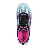 Skechers Microspec Advance Dziewczynki buty treningowe, Light Pink Mesh/Lavender Trim, 31 EU