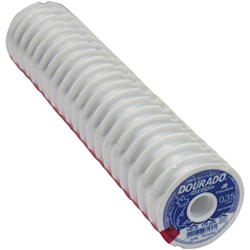 Linha Monofilamento Dourado Premiun 0,35mm 13,2lbs 100m - Mazzaferro