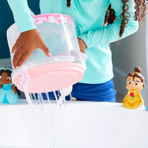 Image of Disney Store Official Bath Set (Disney Princess) - Kids Bath Accessories with Beloved Disney Princesses & Charcters - Colorful and Fun Bath Time Essentials for Kids - Suitable for All Ages
