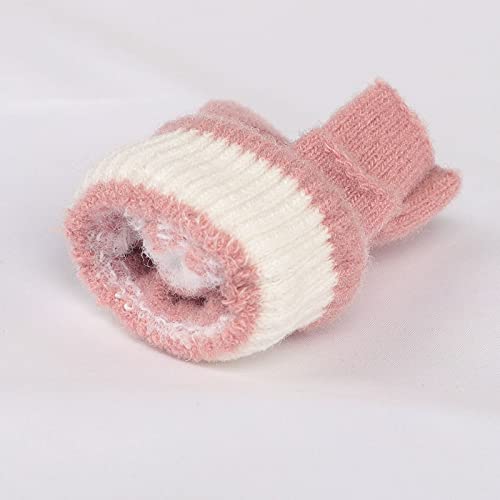 Kids Warm Fingerless Glove Boys Girls Winter Thermal Glove Half Finger Magic Mitten Children Knitted Warm Snow Glove4