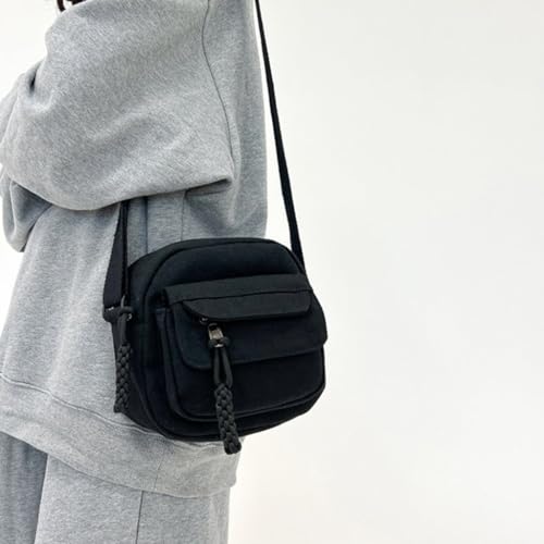 Messenger Bags Casual Canvas Bags Crossbody Bag Trendy Bag for Women Girl 5