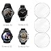 Ticwatch Pro/E2/S2/C2 Screen Protector,Smooth Glass Touch,9H Harder,High Transparency,Anti-Scratch,No Bubble,Rounded Edges,[3-Pack] Soarking