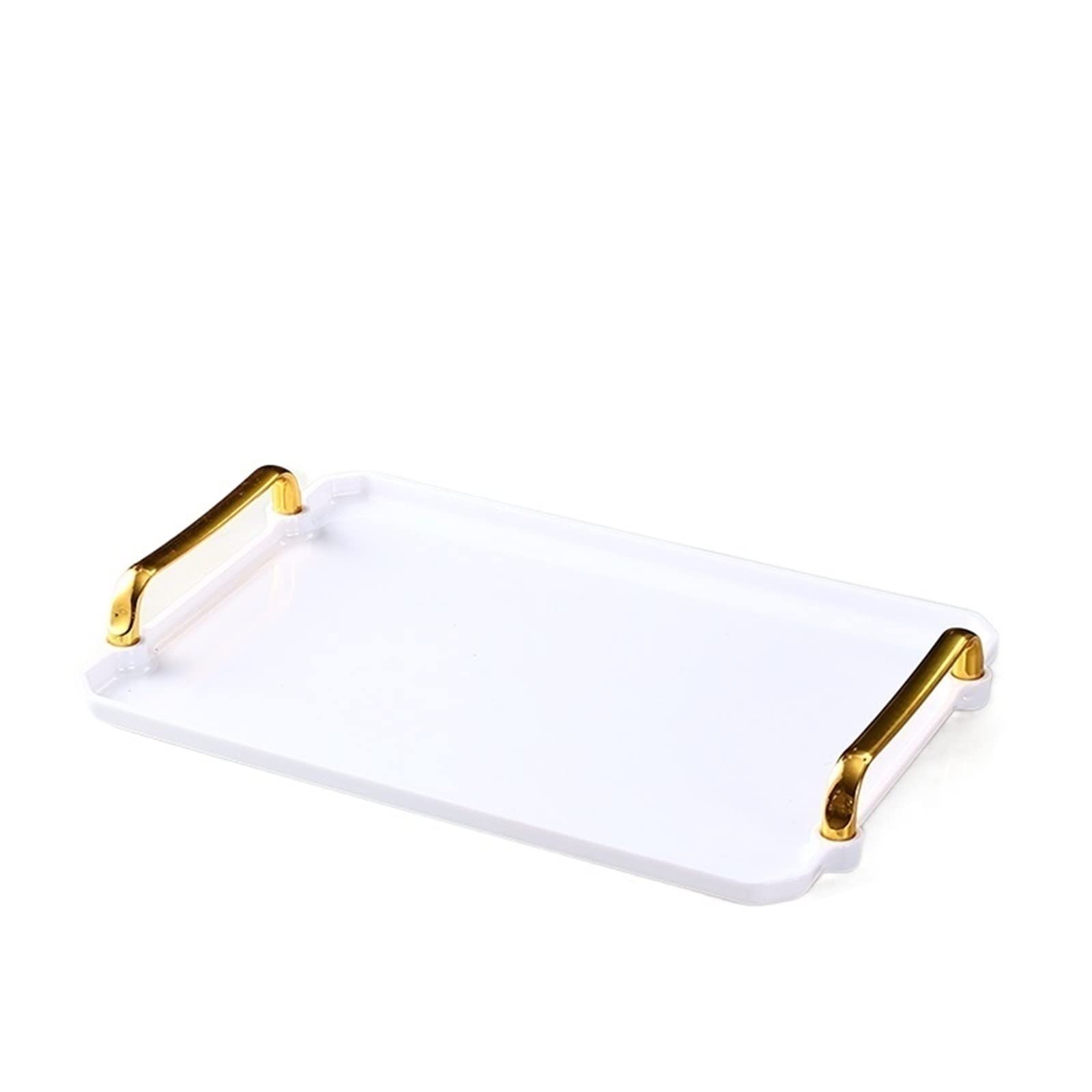 Plastic Tray With Handle For Liv Room, Hotel, Breakfast, Snacks, Tea Sets