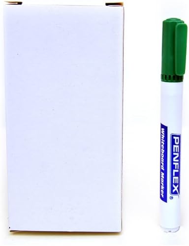 WB13 Whiteboard Marker 10-Piece Set, Green