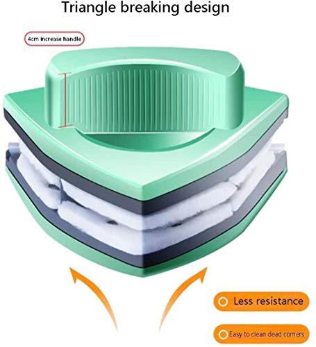 Limpiador de ventanas magnético de 10 niveles con guías de hogar de alta resistencia 4