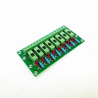 Fuse Module,8 Channel Fuse Panel Mount Power Distribution Module Board ...