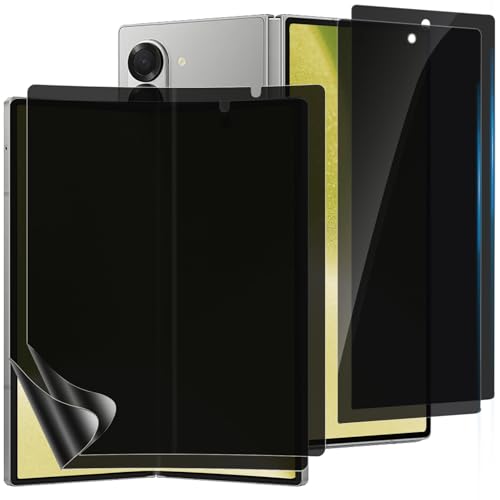 zonyee 2 Sets Privacy Screen Protector for Samsung Galaxy Z Fold 6 7.6" by zonyee - Used condition - US$14.59