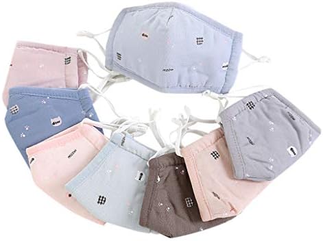 Aoaoingy Toddler Kids Winter Cotton Earfloop ṁọụṫḣ ṁɑѕḱ Cartoon Anti Dust ṁọụṫḣ-Muffle