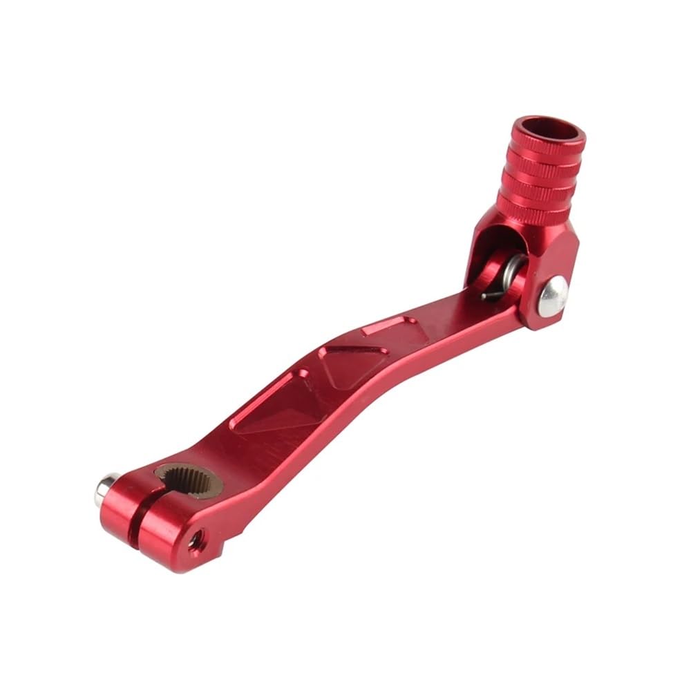 Uuipip Red Motorcycle Gear Shift Lever Motorcycle Folding Gear Shift Lever For Xr50cc Crf50cc 70Cc 110Cc 125Cc Foot-Operated Shifter Starter