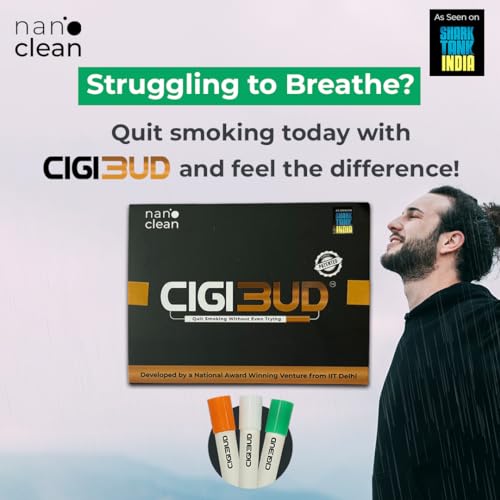 Image of filters | Nanoclean Technology anti smoking filters to quit smoking | Anti smoking filters | Safety filters to quit smoking | Tar reduction filters | Green Color - Pack of 3 | 90 Filters