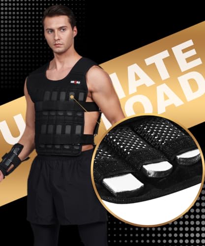 Weighted Vest Plates 10PCS 0.44LB, Steel Weight Plates for Adjustable Weighted Vest & Wrist Ankle Weights, Rustproof Design for CrossFit Walking Hiking & Strength Training by LEKÄRO - Used condition - Image 4
