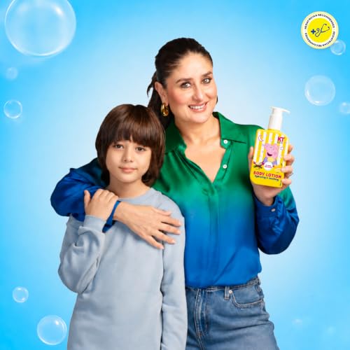 Image of Peppa Pig Body Lotion | Pediatrician Approved | Ages 3-12 Years | Hydrating Summer Moisturizer with Shea Butter & Banana | Non-Greasy | 200ml