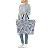 reisenthel shopper M in Signature Navy – Geräumige Shopping Bag und edle Handtasche in einem – Aus wasserabweisendem Material #4