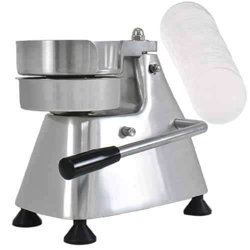 DFEDHF Hamburger Press, Commercial Hamburger Patty Maker, Stainless Steel Burger Press, Heavy Duty Hamburger Press Meat Patty Maker, 150mm