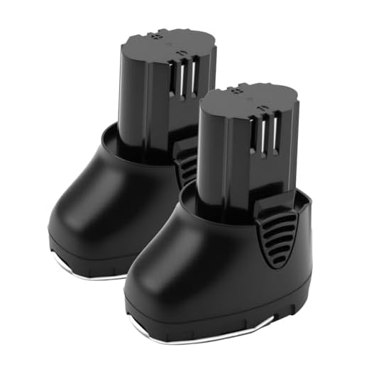 Joiry 2-Pack Replacement Dremel Battery, 10.8V 3000mAh Li-ion, Rechargeable - Compact Battery with Higher Safety & Longer Runtime - Compatible with Dremel 855-01, 855-02, 8000-01, 8001-01, 8001-02